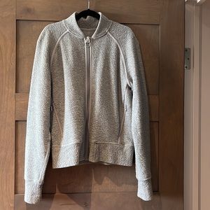 Lululemon- “Bomber” Style Zip Cardigan